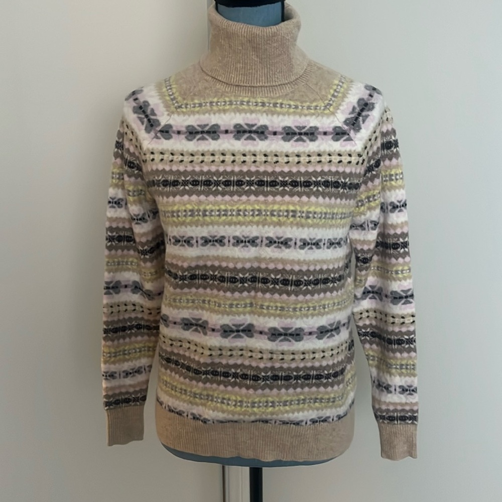 NWT Loft Fair Isle Sweater XS